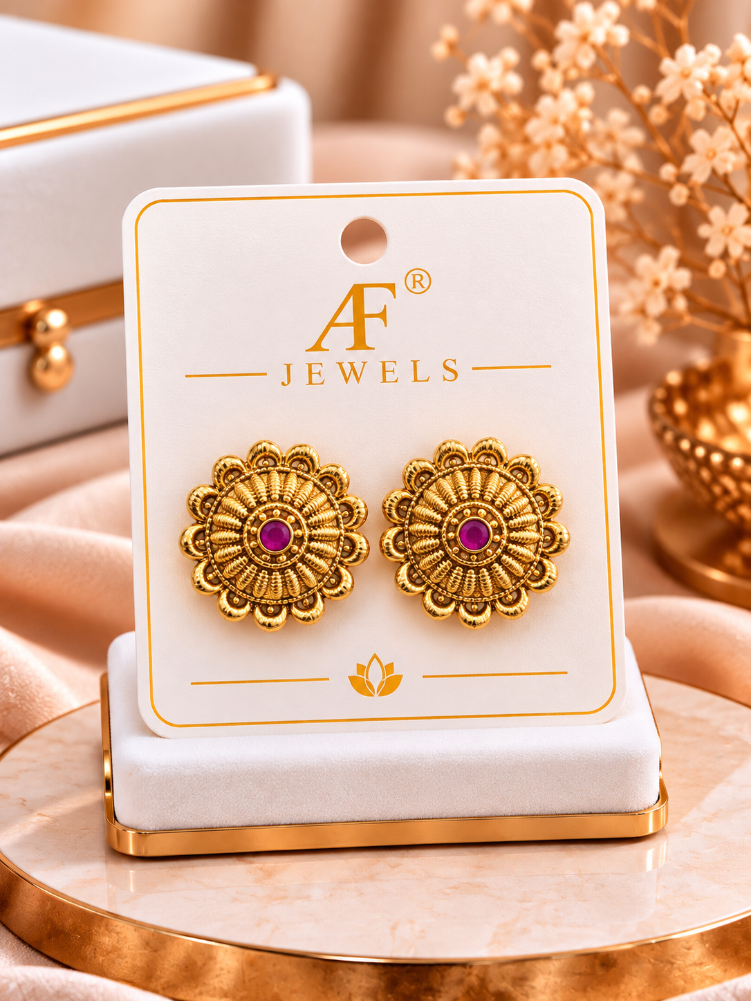Antique Earrings 3 colour options