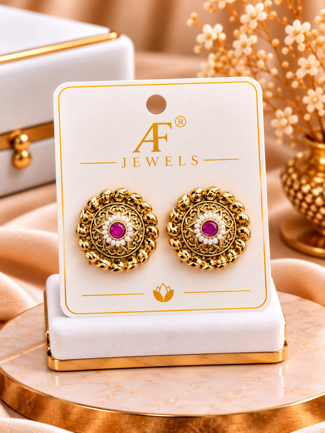 Antique Earrings 3 colour options