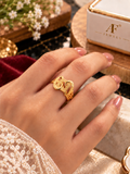 Micro Gold 8 nmbr ring size 20