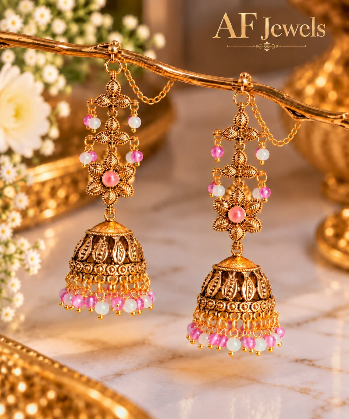Jhumki Antique polish 05