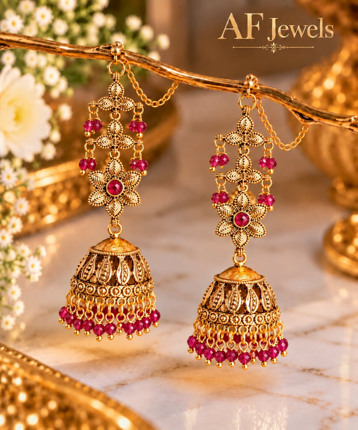 Jhumki Antique polish 08