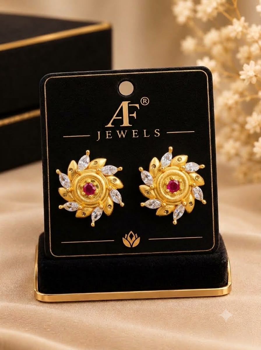 Micro Gold Earrings 05