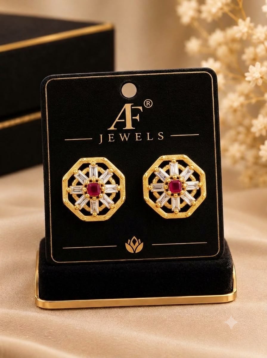 Micro gold Earings 02