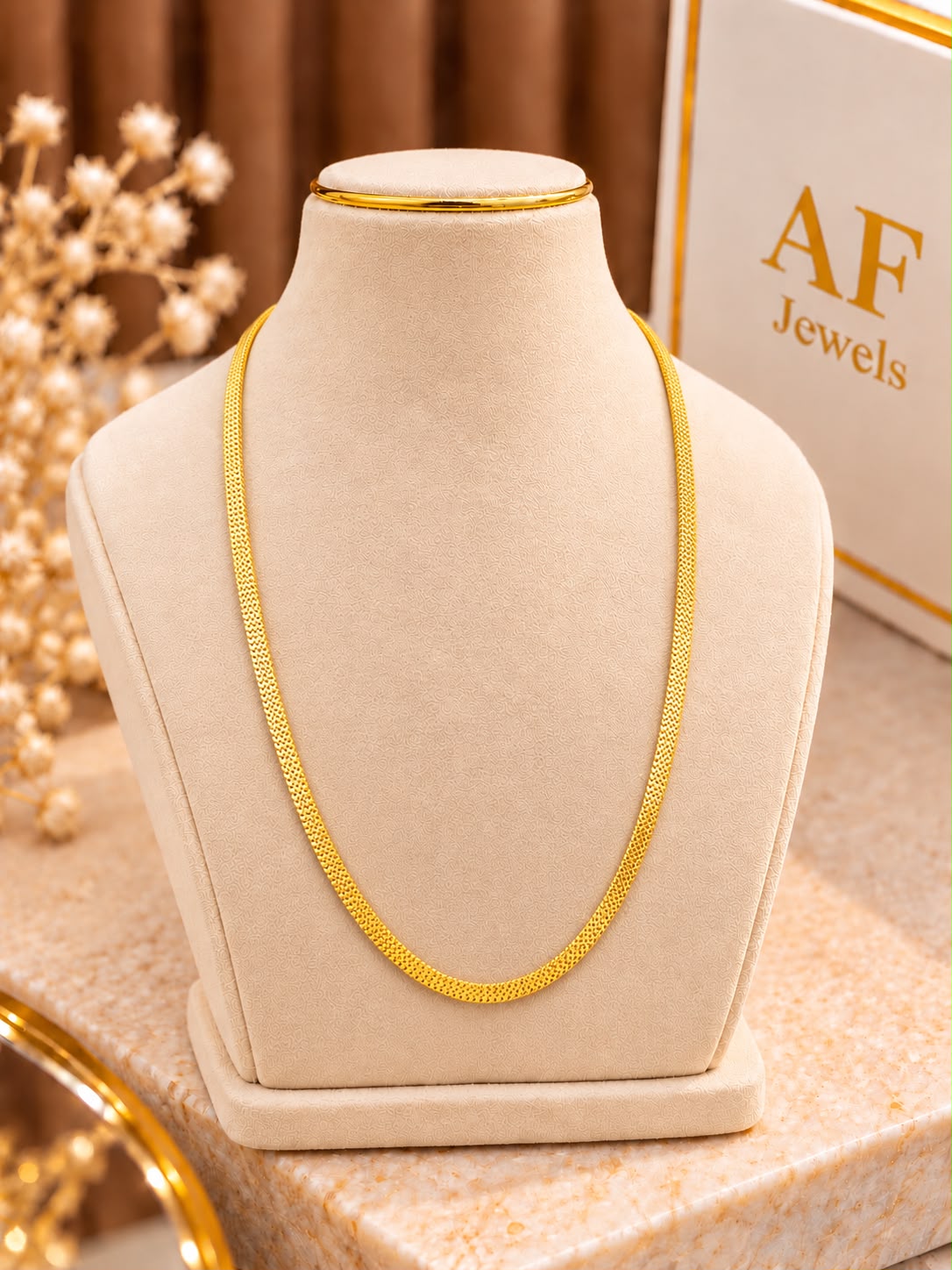 Micro Gold 3 Patti chain