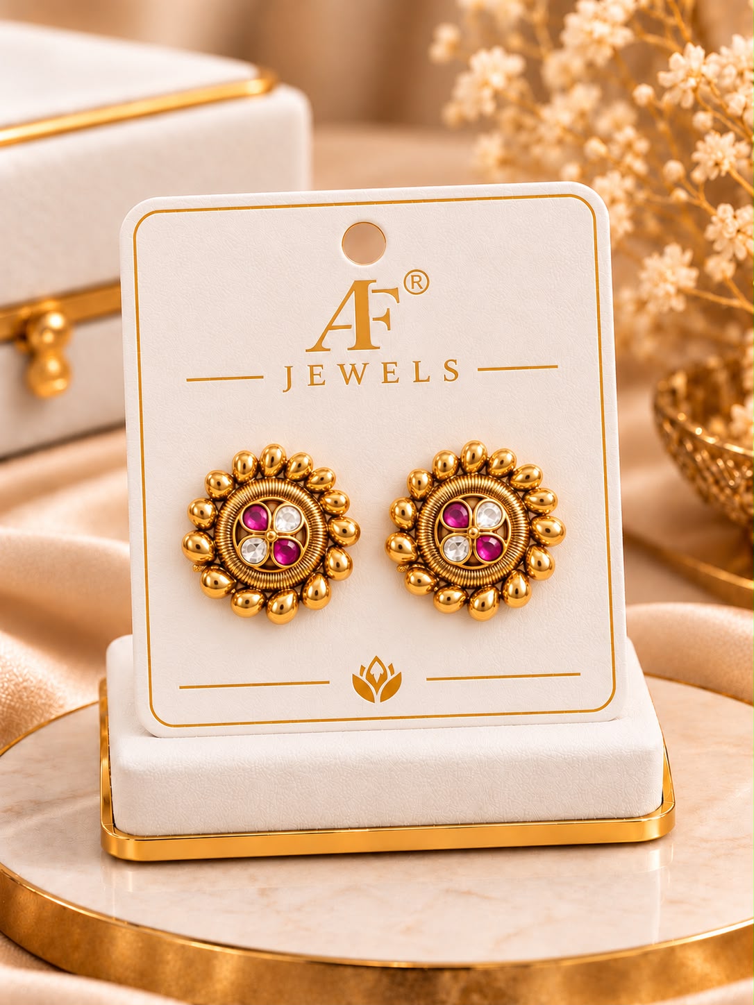 Antique Earrings 4 colour option