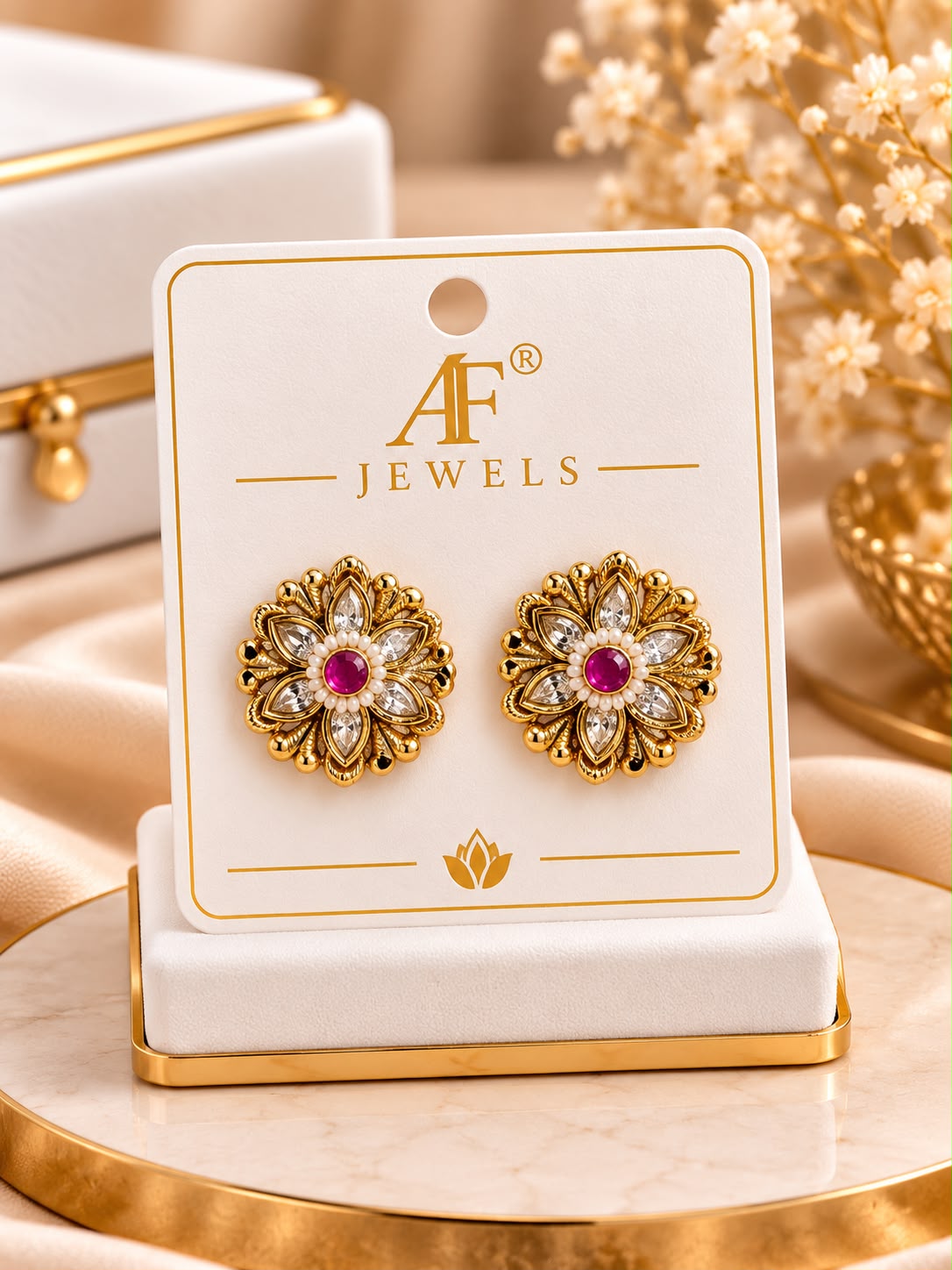 Antique Earrings 3 colour option
