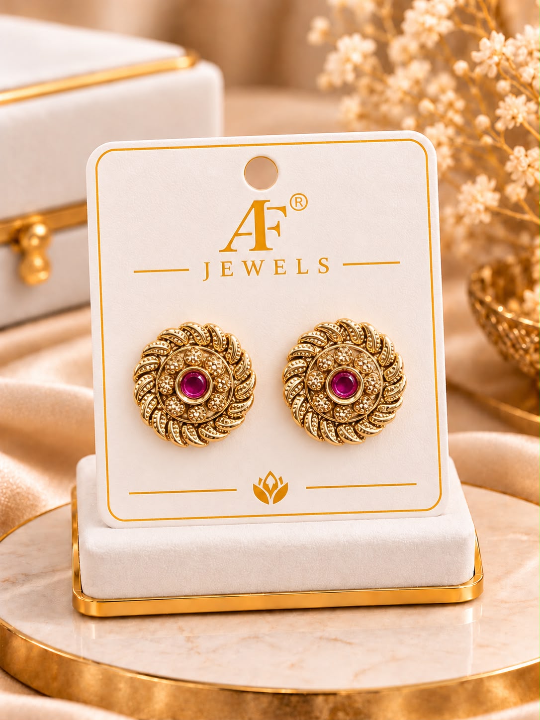 Antique Earrings 3 colour option