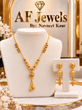 Necklace set Gold polish 01