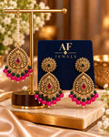 Jhumki Tikka Antique Polish 04