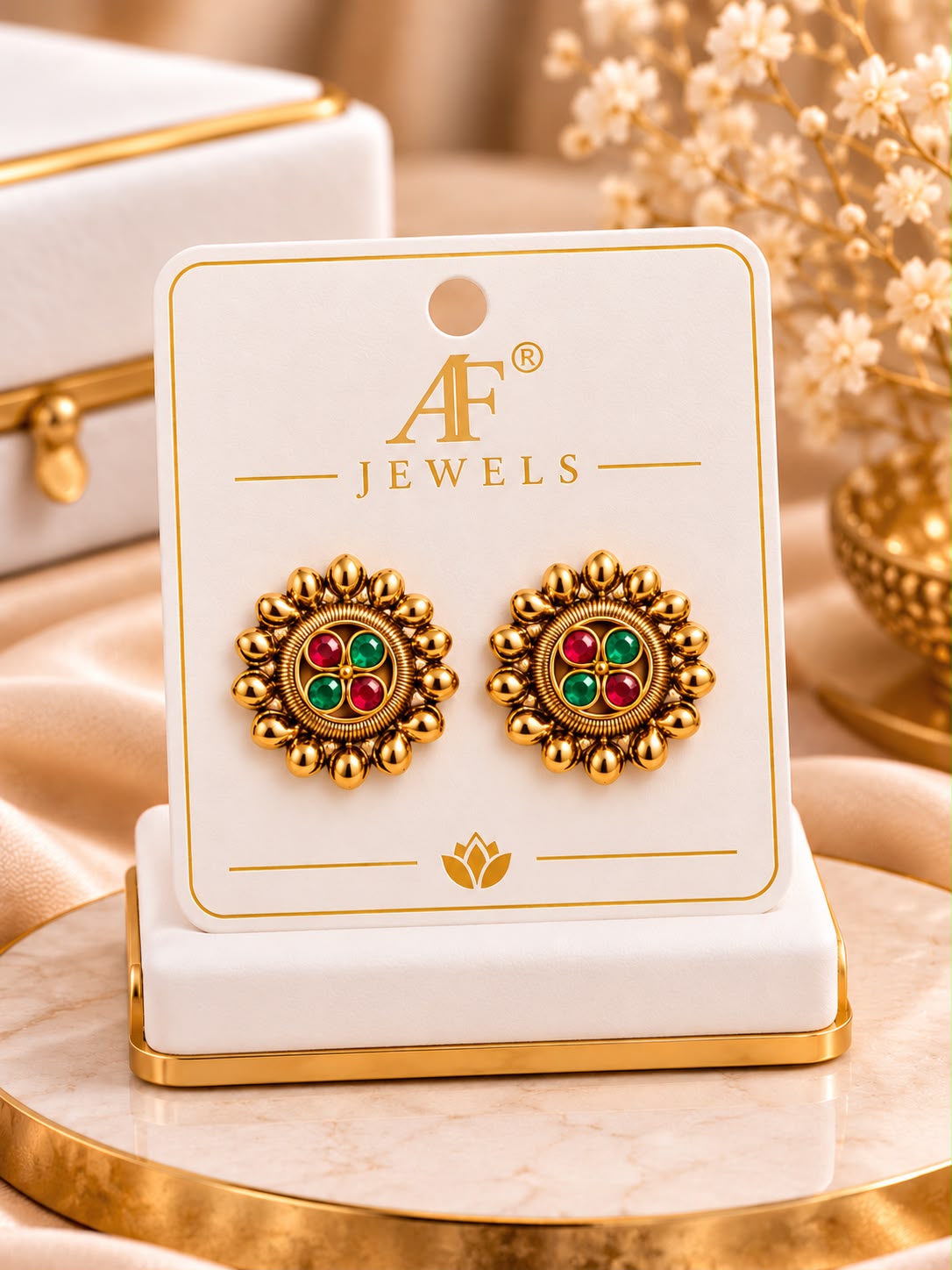 Antique Earrings 4 colour option