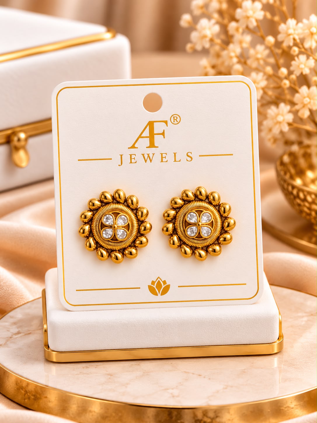 Antique Earrings 4 colour option