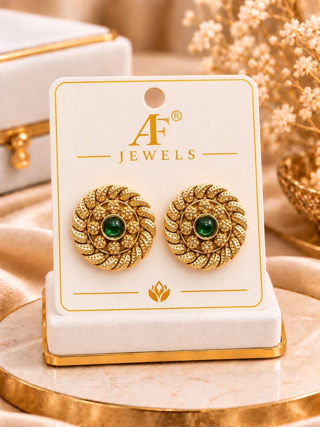 Antique Earrings 3 colour option