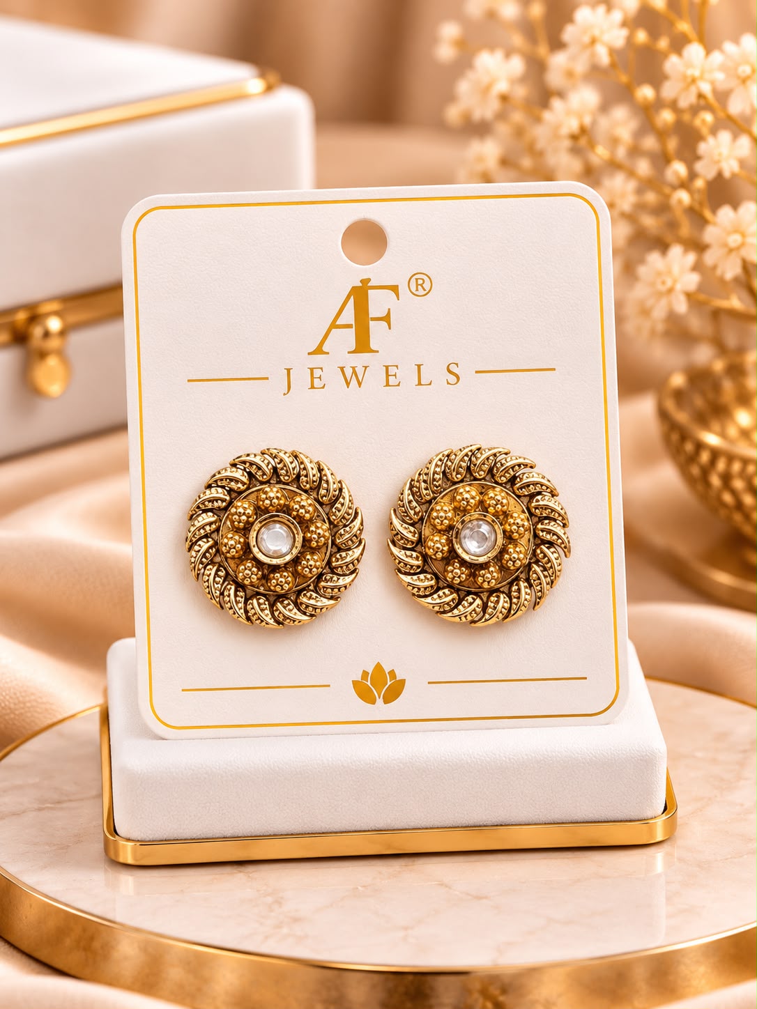 Antique Earrings 3 colour option