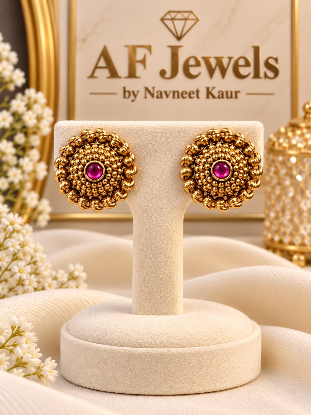 Antique Earrings 3 colour option