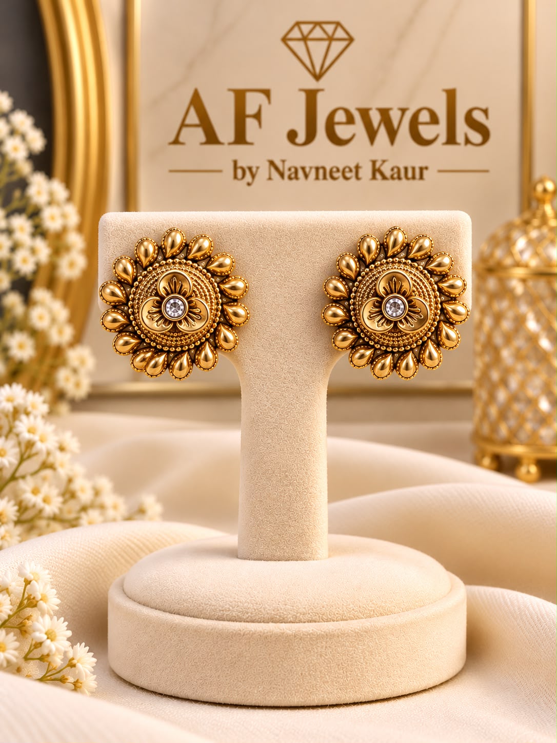 Antique Earrings 2 colour option